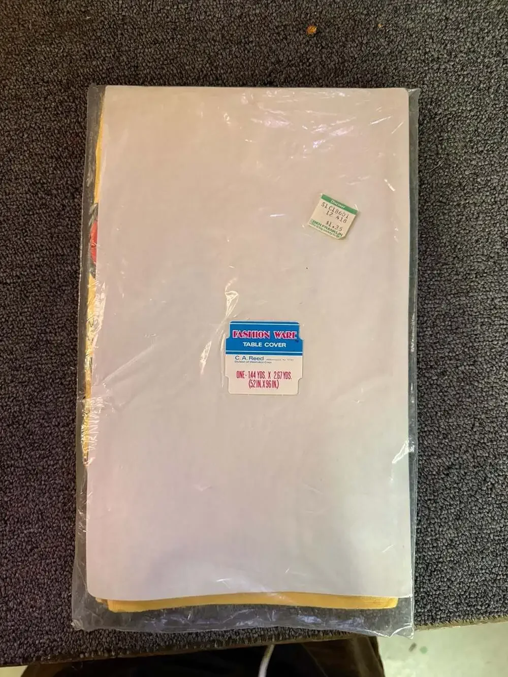 Vintage 1978 The Amazing Spider-Man Paper Table Cover 52in x 96in by C.A. Reed